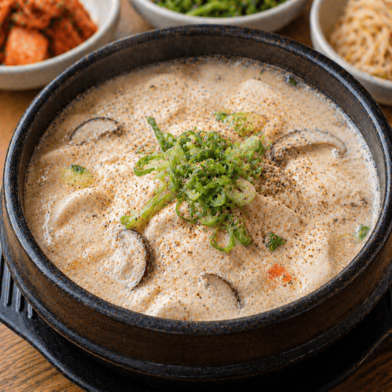 들깨 버섯순두부