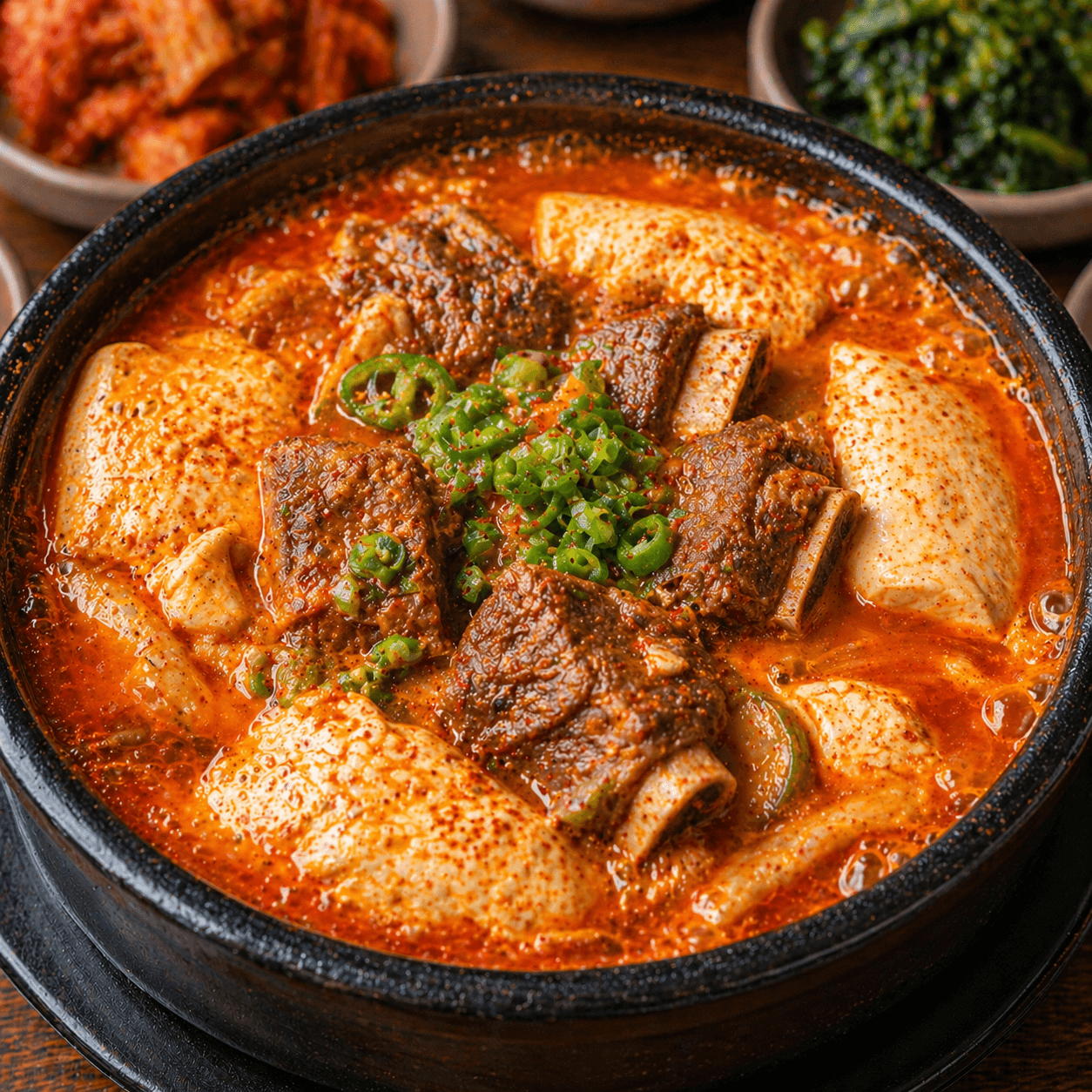 갈비순두부찌개
