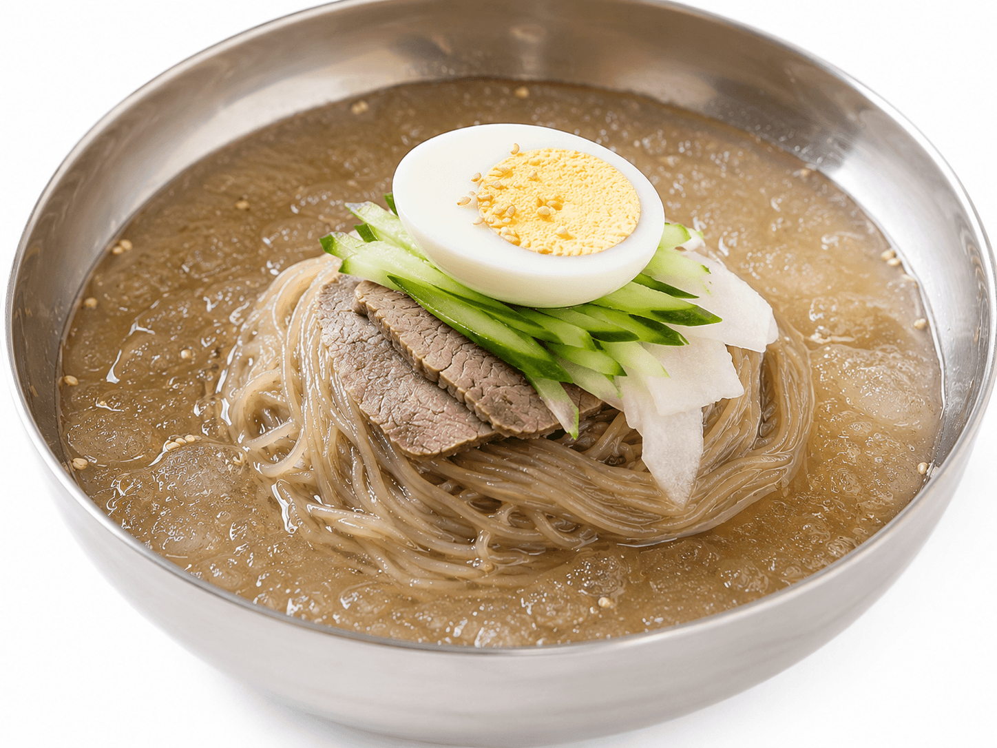 물냉면