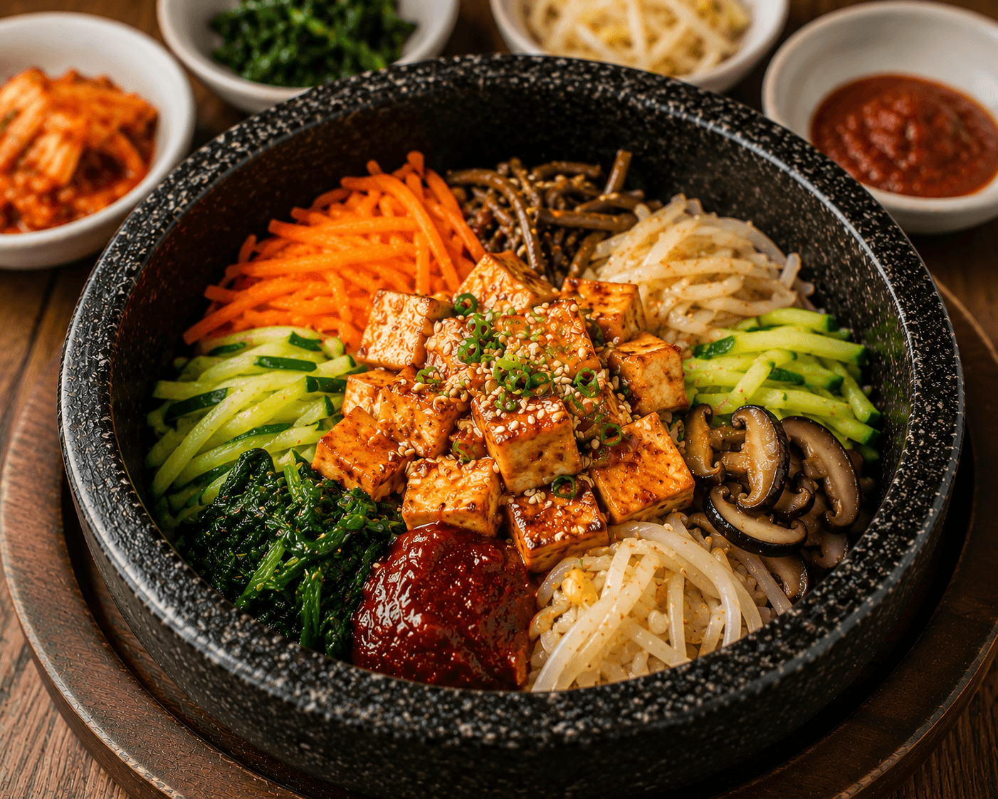 두부돌솥비빔밥