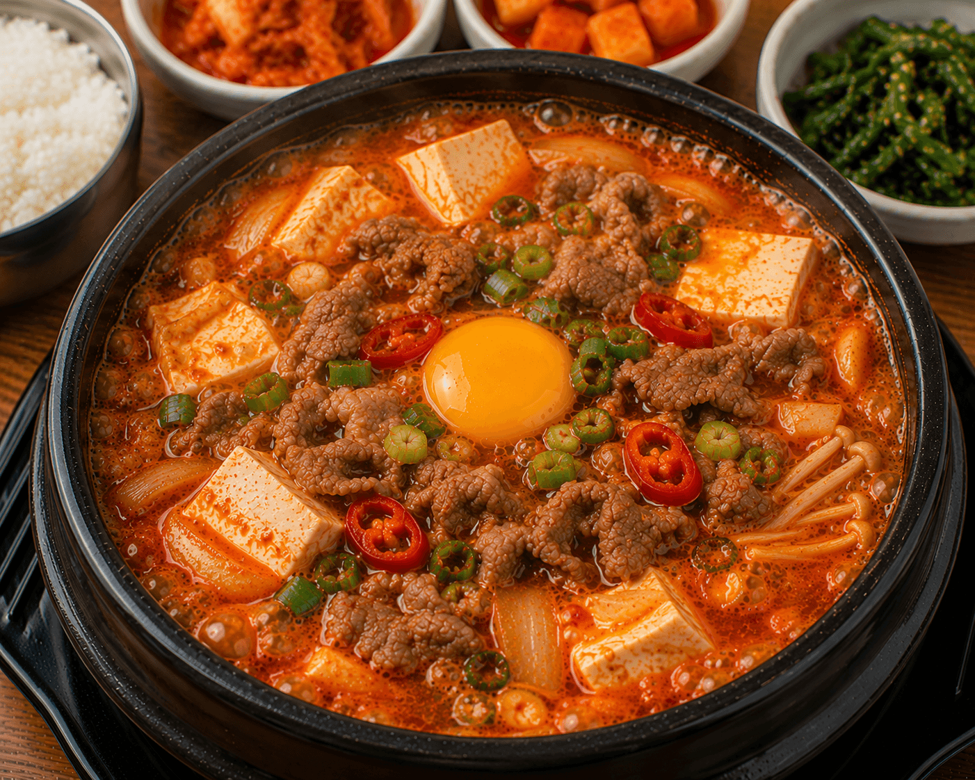 돼지불고기순두부찌개