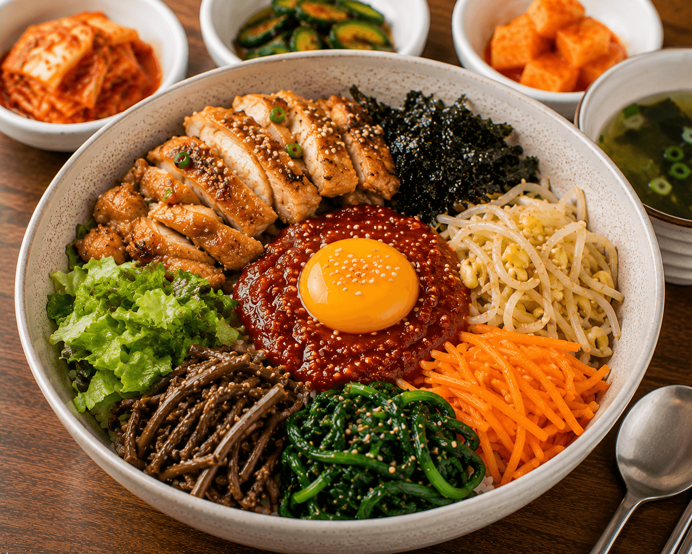 치킨비빔밥