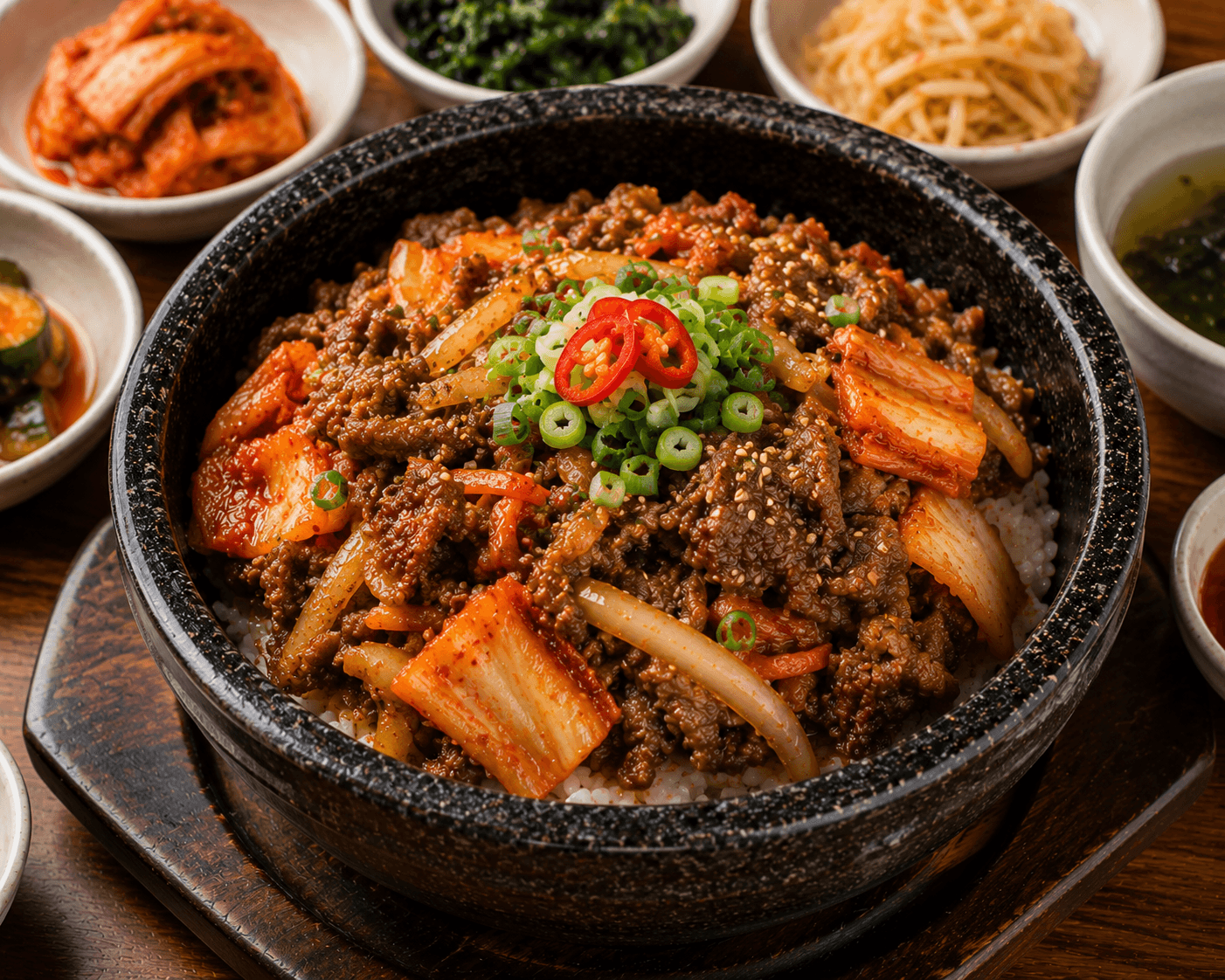 김치불고기돌솥 런치스페셜