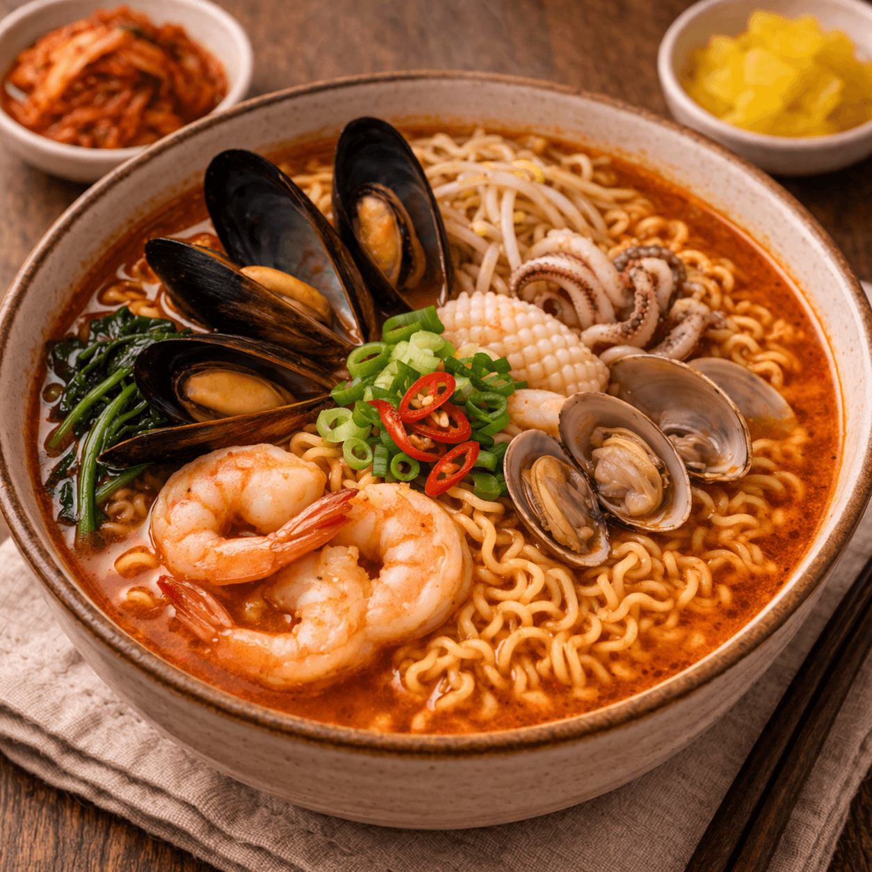 해물라면