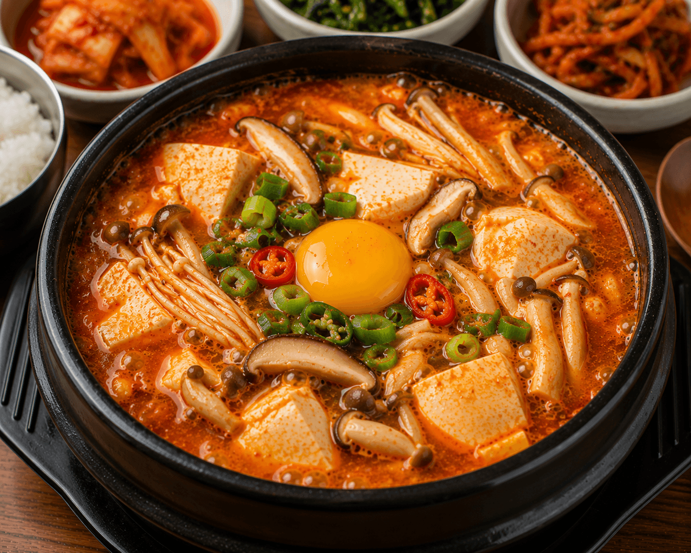 버섯순두부