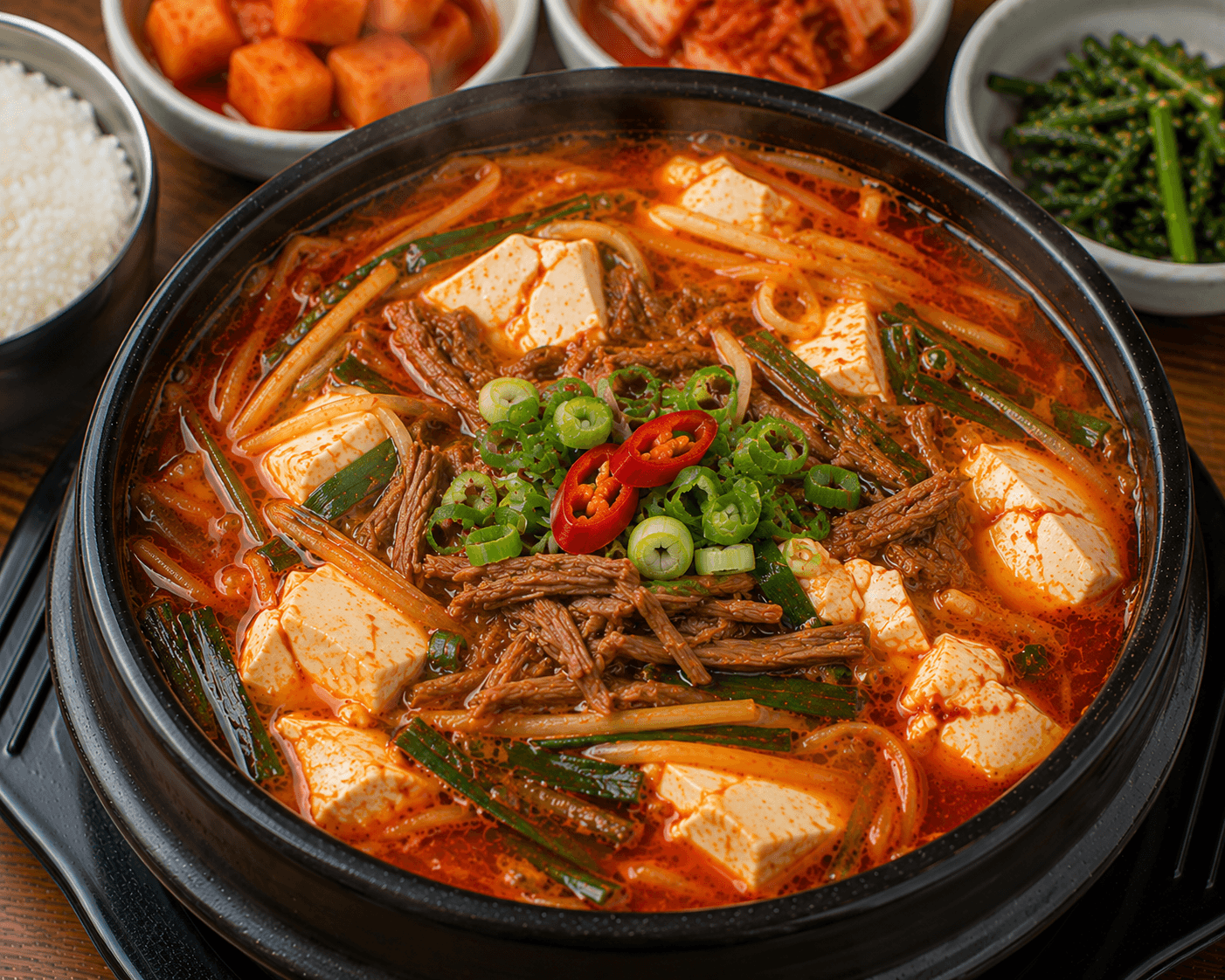 순두부육개장
