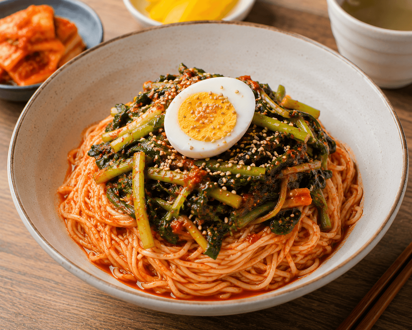 열무비빔국수