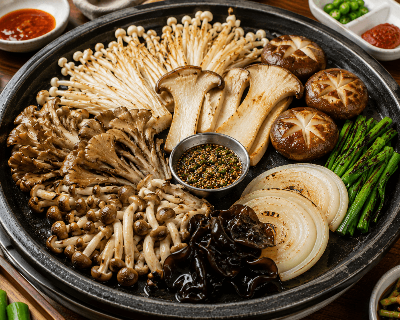 모듬버섯구이